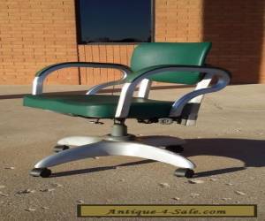 Item Mid Century Industrial Goodform Aluminum Swivel Office Desk Chair for Sale