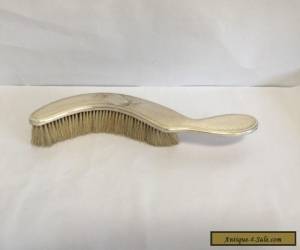 Item Antique Victorian Boulenger Butler Silver Plated Table Crumb Brush for Sale