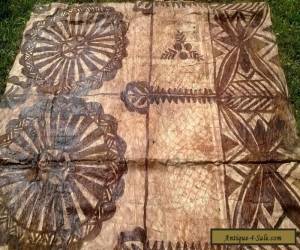 Item Stunning Old TAPA CLOTH Siapo SAMOA 1960s  for Sale