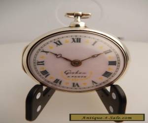 Item SOLID SILVER VERGE FUSEE GRAHAM LONDON 1700cc POCKET WATCH for Sale