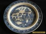 Willow Plate Blue and White  for Sale