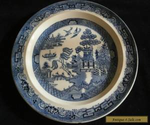 Item Willow Plate Blue and White  for Sale