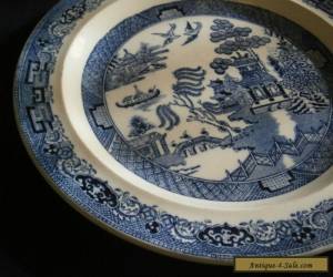 Item Willow Plate Blue and White  for Sale