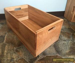 Item Large Wooden Crate Reclaimed Wood Box for Sale