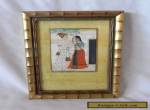 Vintage HINDU INDIAN FRAMED ART for Sale