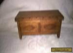 VINTAGE 1930'S/40S OAK OPENING CHEST DESIGN MUSICAL BOX  for Sale
