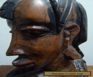 Item vintage African abstract Bust of Woman  for Sale