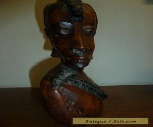 Item vintage African abstract Bust of Woman  for Sale