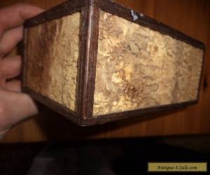 Item antique carved Chinese wooden puzzle box  for Sale