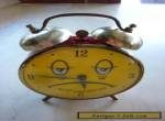 Very Cute, Nuts! Another Day Vintage USA Bedside Alarm Clock  for Sale