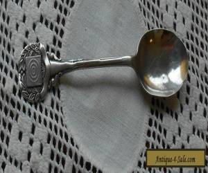 Item Solid Silver Rifle Stem spoon for Sale