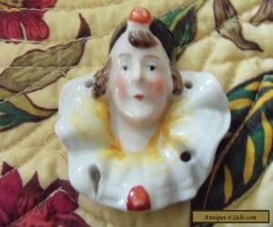 Item Porcelain Half Doll Head VTG Antique Germany Art Deco Nouveau for Sale