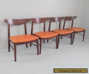 Item 4 DANISH modern mid century walnut side chairs Stanley Furniture 60s mod mcm vtg for Sale