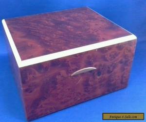 Item Art Deco wooden cigarette box for Sale