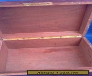 Item Art Deco wooden cigarette box for Sale
