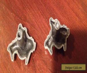 Item Solid Metal Frog Drawer Handles/Pulls SET of TWO for Sale