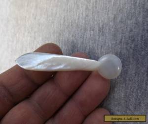 Item Antique Mother of Pearl Opium spoon for Sale