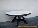 Victorian Marble-Top Side Table / End Table 5909 for Sale