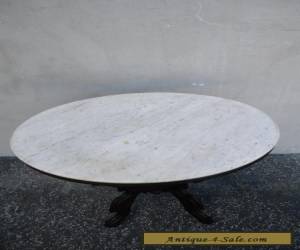 Item Victorian Marble-Top Side Table / End Table 5909 for Sale