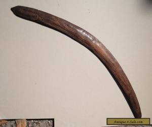 Item 19th Century Incised Australian Boomerang. Northern NSW/ Southern Queensland for Sale