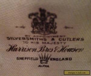 Item Sheffield Harrison Bros & Housen Silver Teaspoons & Box for Sale