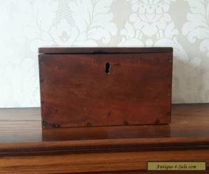 Item Antique wooden box. Jewellery box tea caddy. Display etc. for Sale