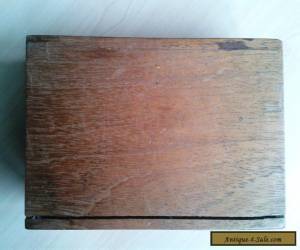 Item Vintage Wooden Box, Dove Tail Joints. for Sale