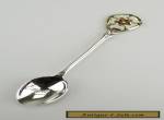 Sterling Silver and Enamel Tudor Rose England Souvenir Spoon 1971 for Sale
