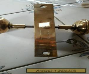 Item Antique mortise lock  (working skelton key ) for Sale