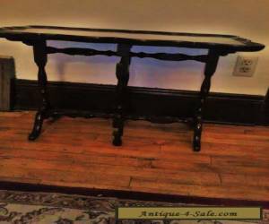 Item RARE ONE-OF-KIND ANTIQUE DROP LEAF COFFEE-SIDE TABLE  for Sale