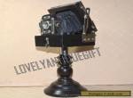 Collectible Awesome Antique Vintage Brass Stylish Wooden CAMERA With Stand for Sale