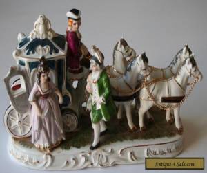 Item   Vintage Horse and Carriage with figures for Sale