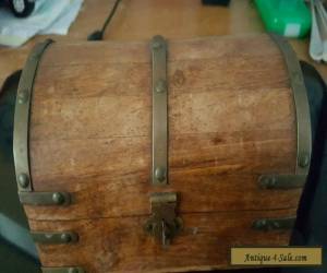 Item Wooden   brass  chest  for Sale