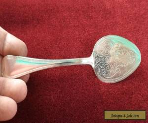 Item Antique Sterling Silver cake serving spoon 1864 for Sale