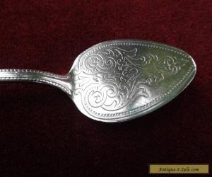 Item Antique Sterling Silver cake serving spoon 1864 for Sale