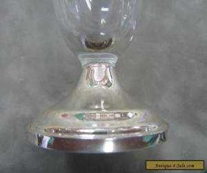 Item Sterling Silver Footed, Tall and Weighted Bud Vase for Sale