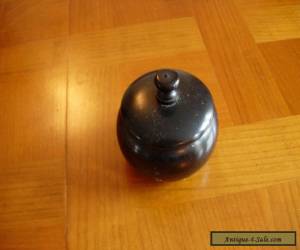Item Vintage Small Ebony Container for Sale
