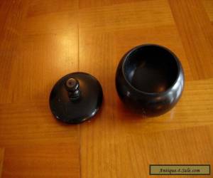 Item Vintage Small Ebony Container for Sale