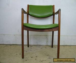 Item Gunlocke Mid Century Danish Modern Walnut Lounge Arm Chair for Sale