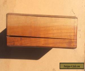 Item Antique Hand-made Wooden Box for Sale