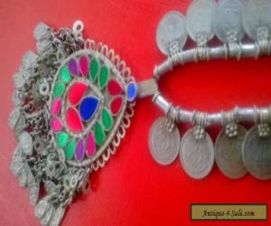Item RARE Antique Tribal KUCHI Necklace AFGHANISTAN 1960s  for Sale