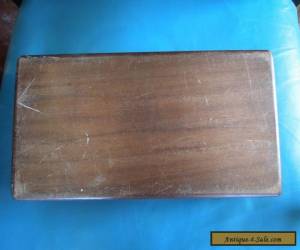 Item Antique Mahogany Box 30 x 15 x 6 cm Solid Condition for Sale