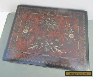 Item Old Decorative Painted Wooden Box for Sale