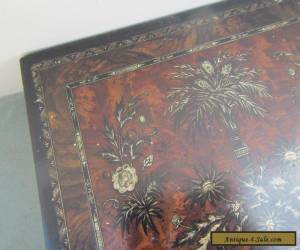 Item Old Decorative Painted Wooden Box for Sale