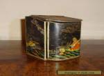 ANTIQUE CHINESE TEA CADDY TIN, ORIENTAL, VINTAGE for Sale