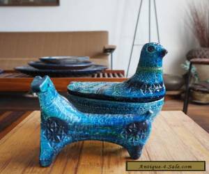 Item Bitossi Rimini Blue Italian Pottery Modern Mid Century Aldo Londi Raymor for Sale