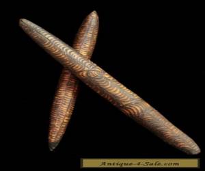 Item Pair of Aboriginal Singing Sticks Central Australia  for Sale