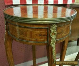 Item Antique French Inlaid Wood Table for Sale
