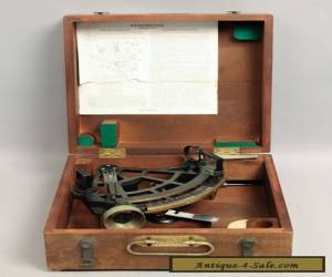 Item Estate Found 1942 WWII Cased US Navy-BU Ships Stadimeter Sextant Type for Sale