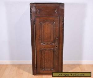 Item Antique French Provincial Solid Oak Wall Cabinet for Sale